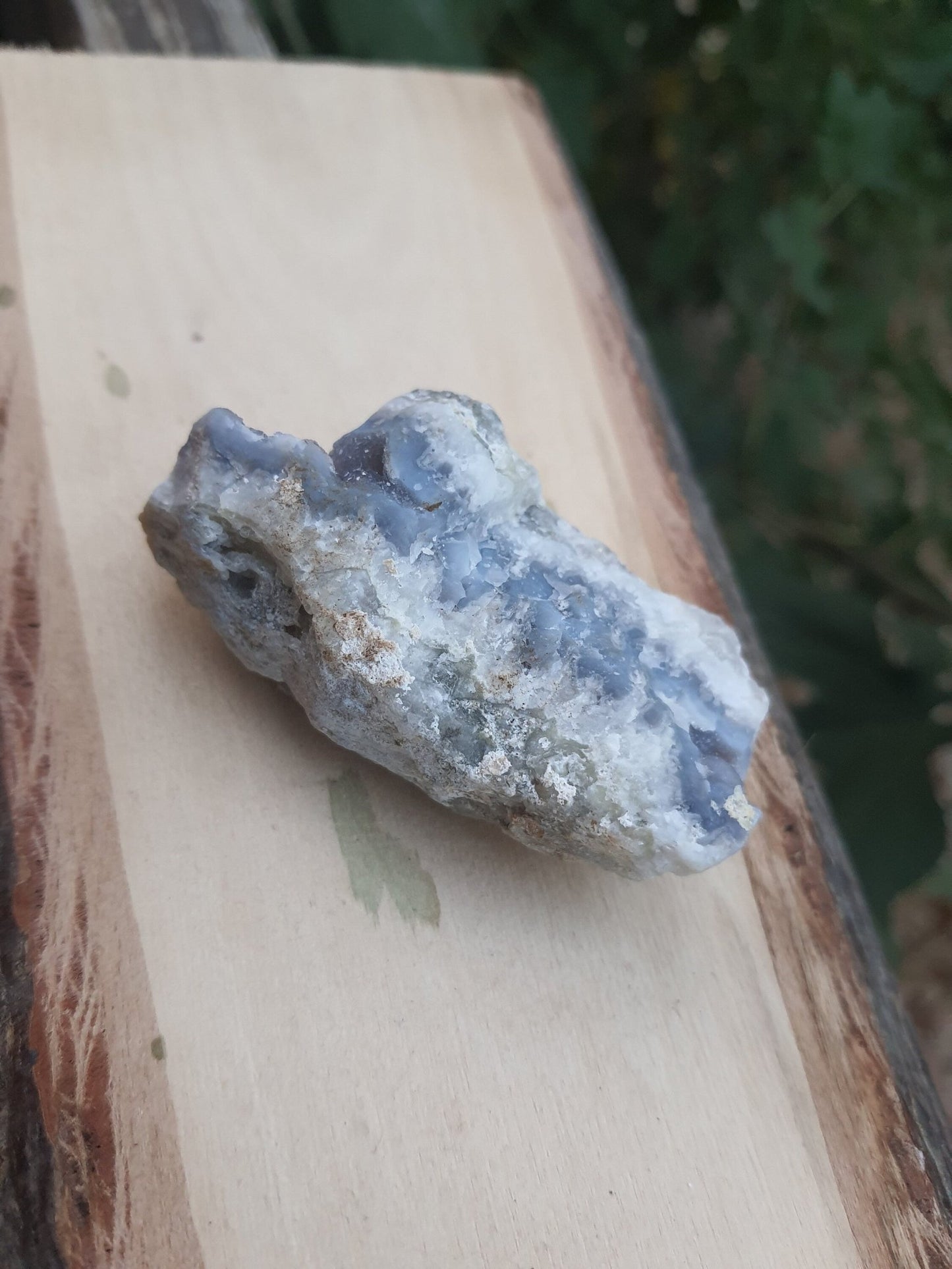 Blue Lace Agate Cluster, 76g Druzy Blue Lace Agate Geode, Sparkly blue Lace Agate, Blue Agate Crystal, Blue Lace Agate, Raw Crystal Cluster - LunarGem - 