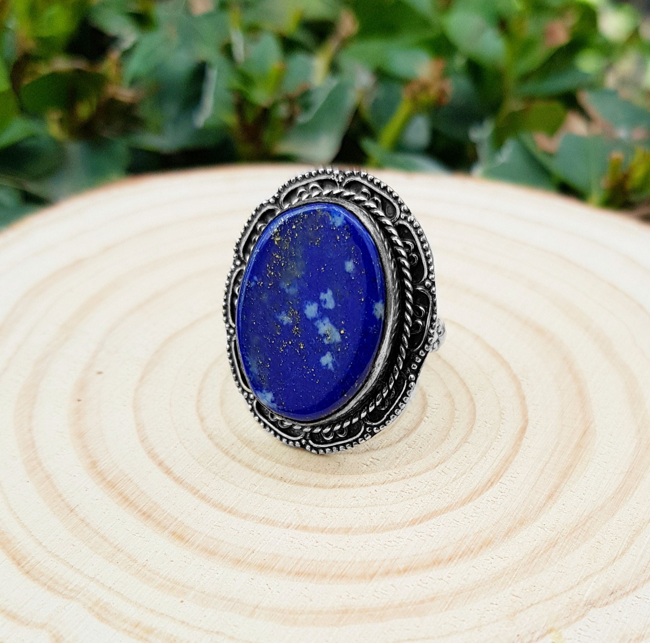 Lapis lazuli clearance ring womens