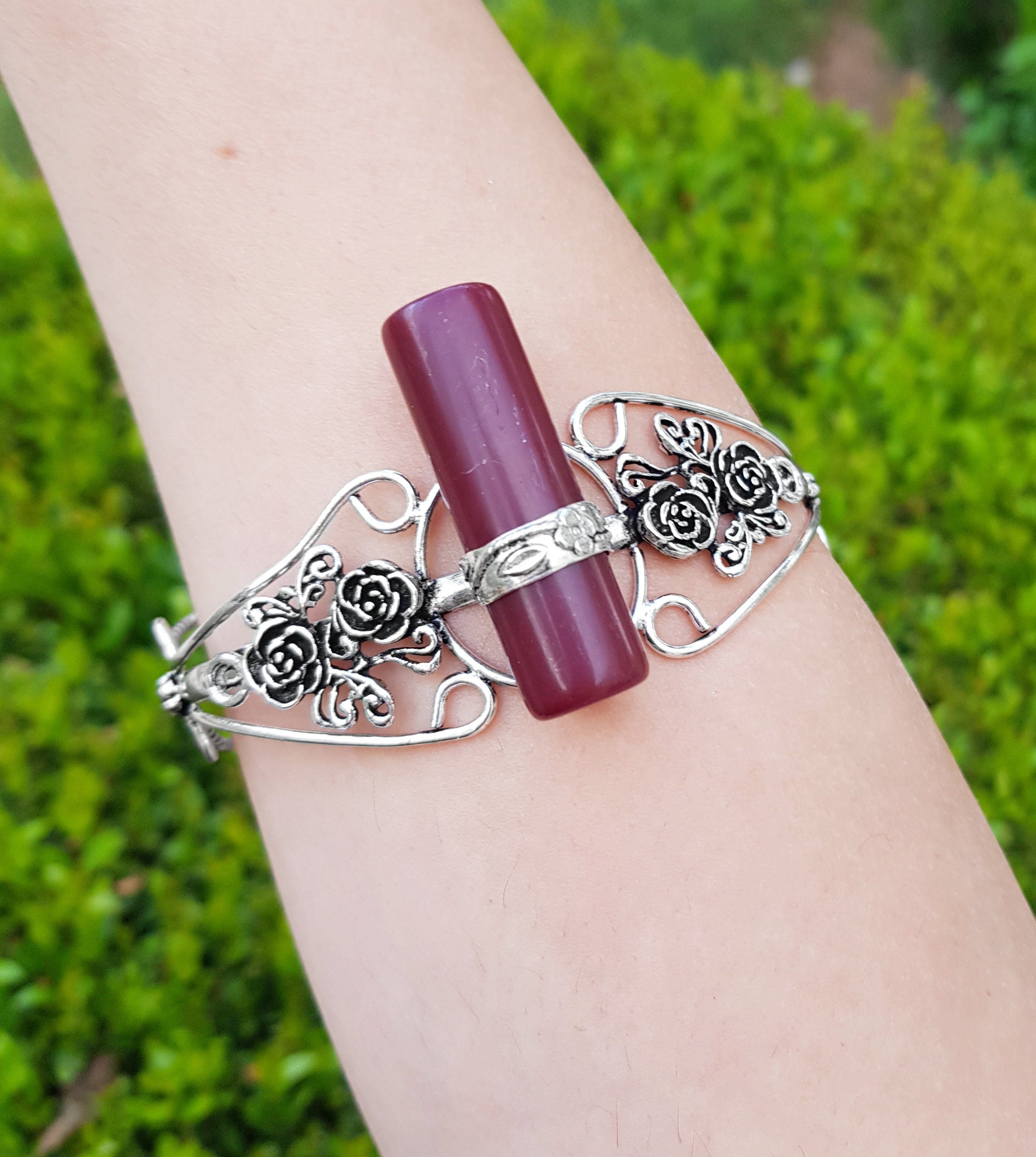 Sterling silver deals boho bracelet