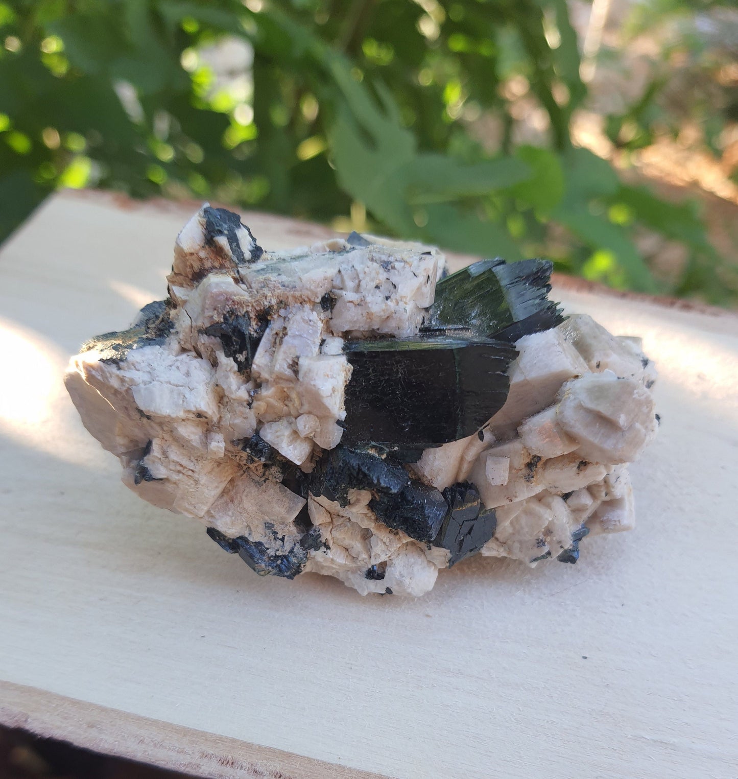 Aegirine With Orthoclase Natural Specimen From Malawi, Raw Aegirine crystal, Aegirine Blade, 155g