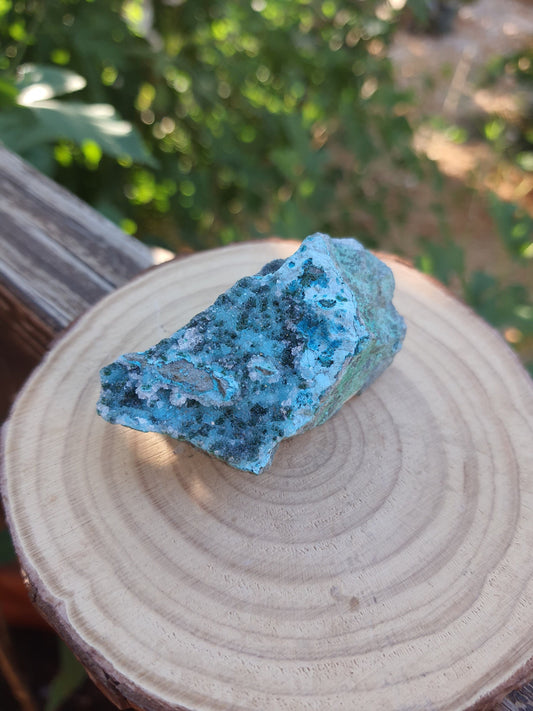 Druzy Chrysocolla Specimen Blue Mineral Specimen AAA+ 54g