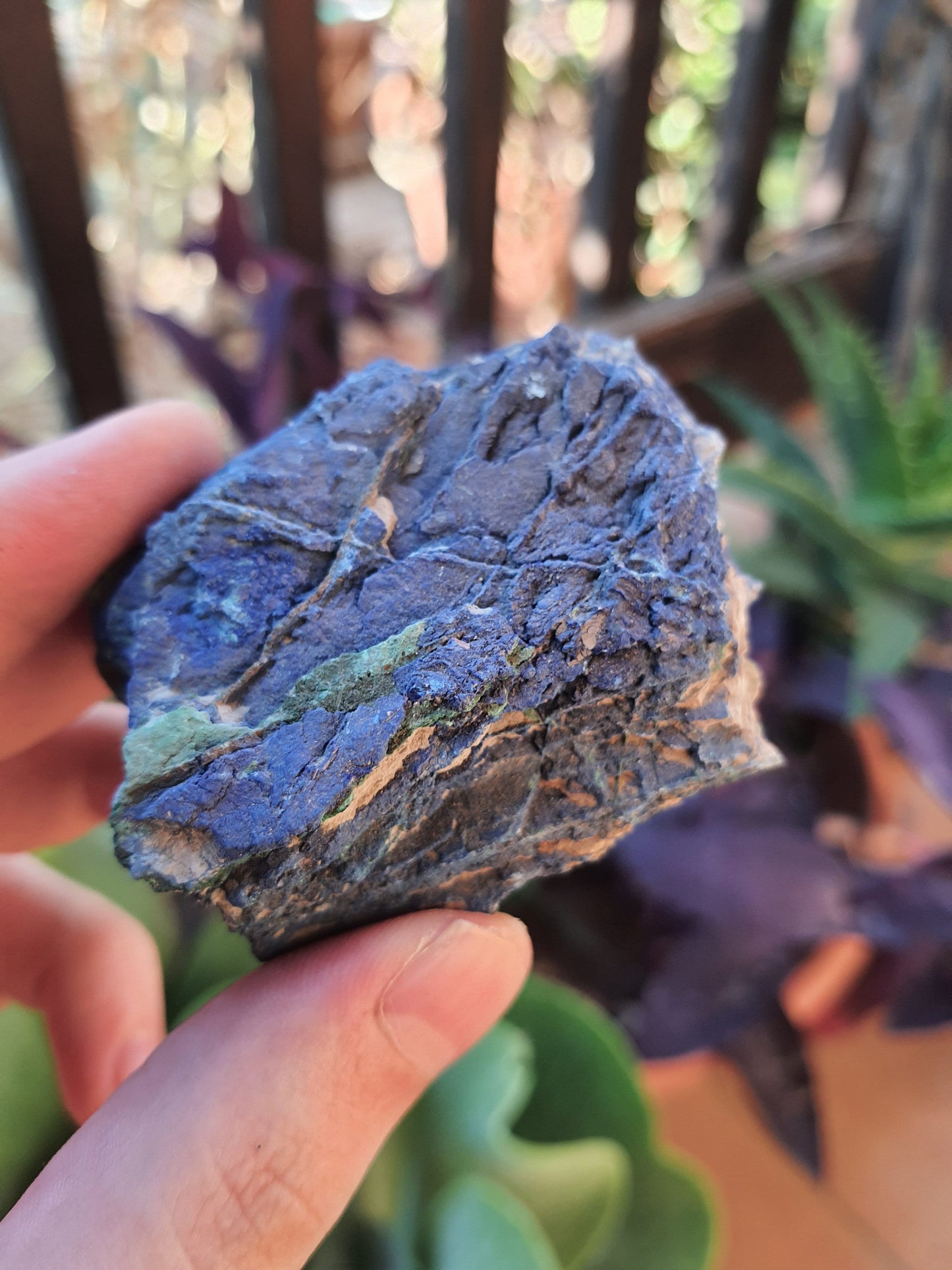 Raw Azurite Specimen Blue Mineral Specimen AAA+ 98g