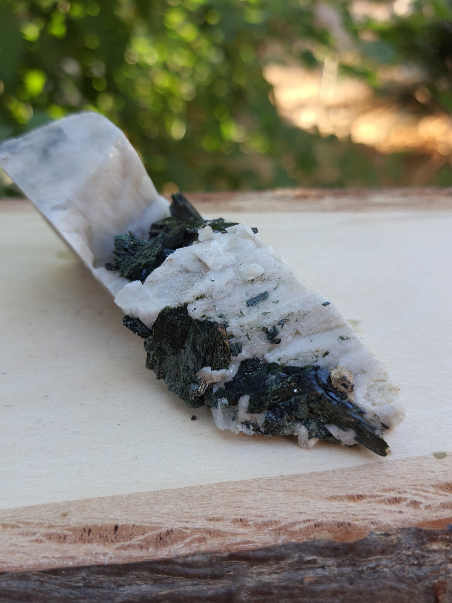 Aegirine With Orthoclase Natural Specimen From Malawi, Raw Aegirine crystal, Aegirine Blade, 57g
