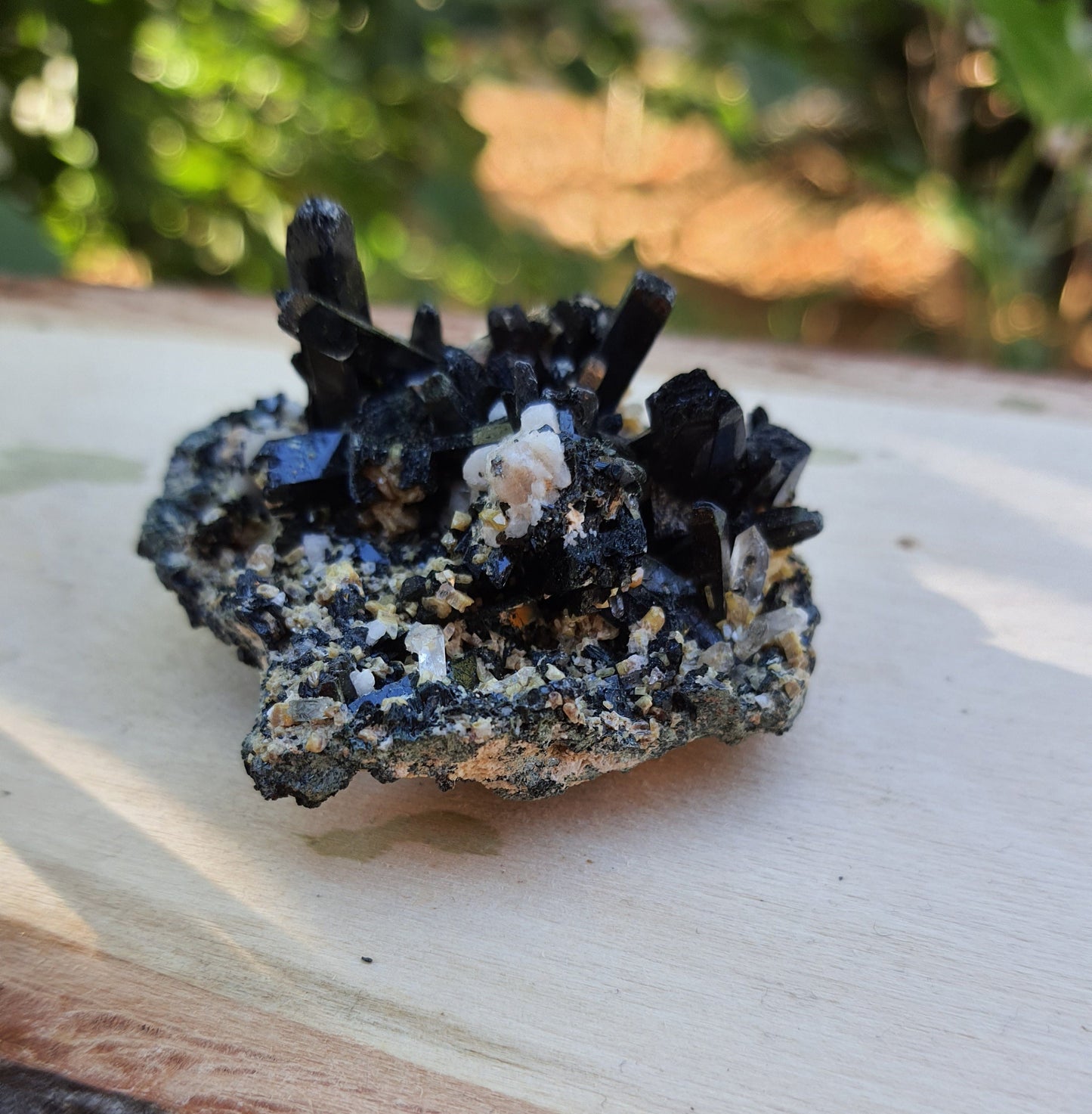 Aegirine With Orthoclase Natural Specimen From Malawi, Raw Aegirine crystal, Aegirine Blade, 42g