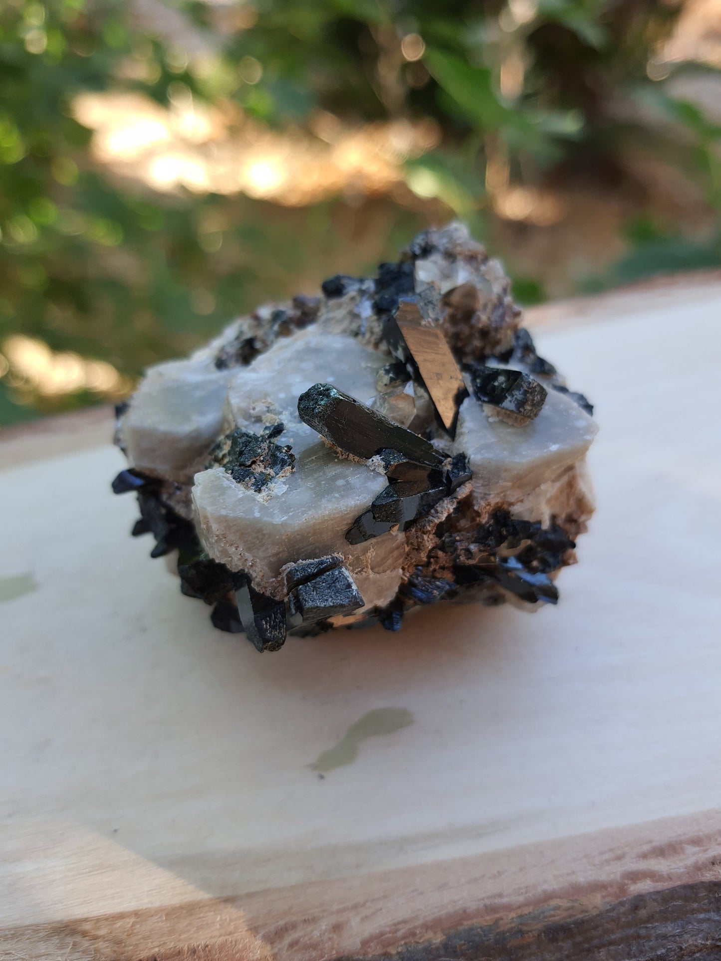 Aegirine With Orthoclase Natural Specimen From Malawi, Raw Aegirine crystal, Aegirine Blade, 105g