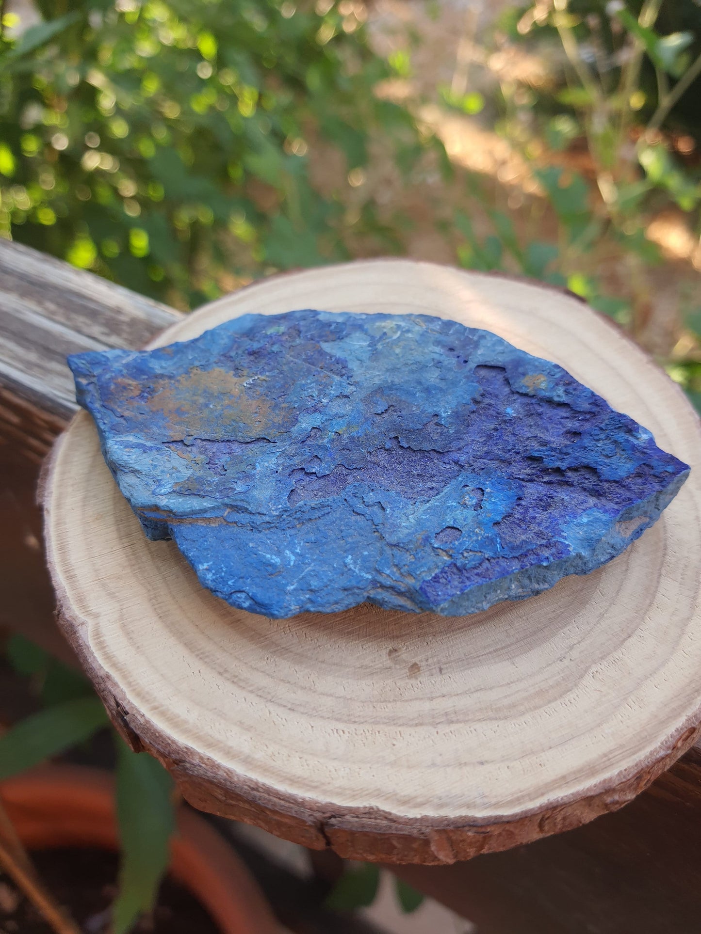 Raw Azurite Specimen Blue Mineral Specimen AAA+ 66g