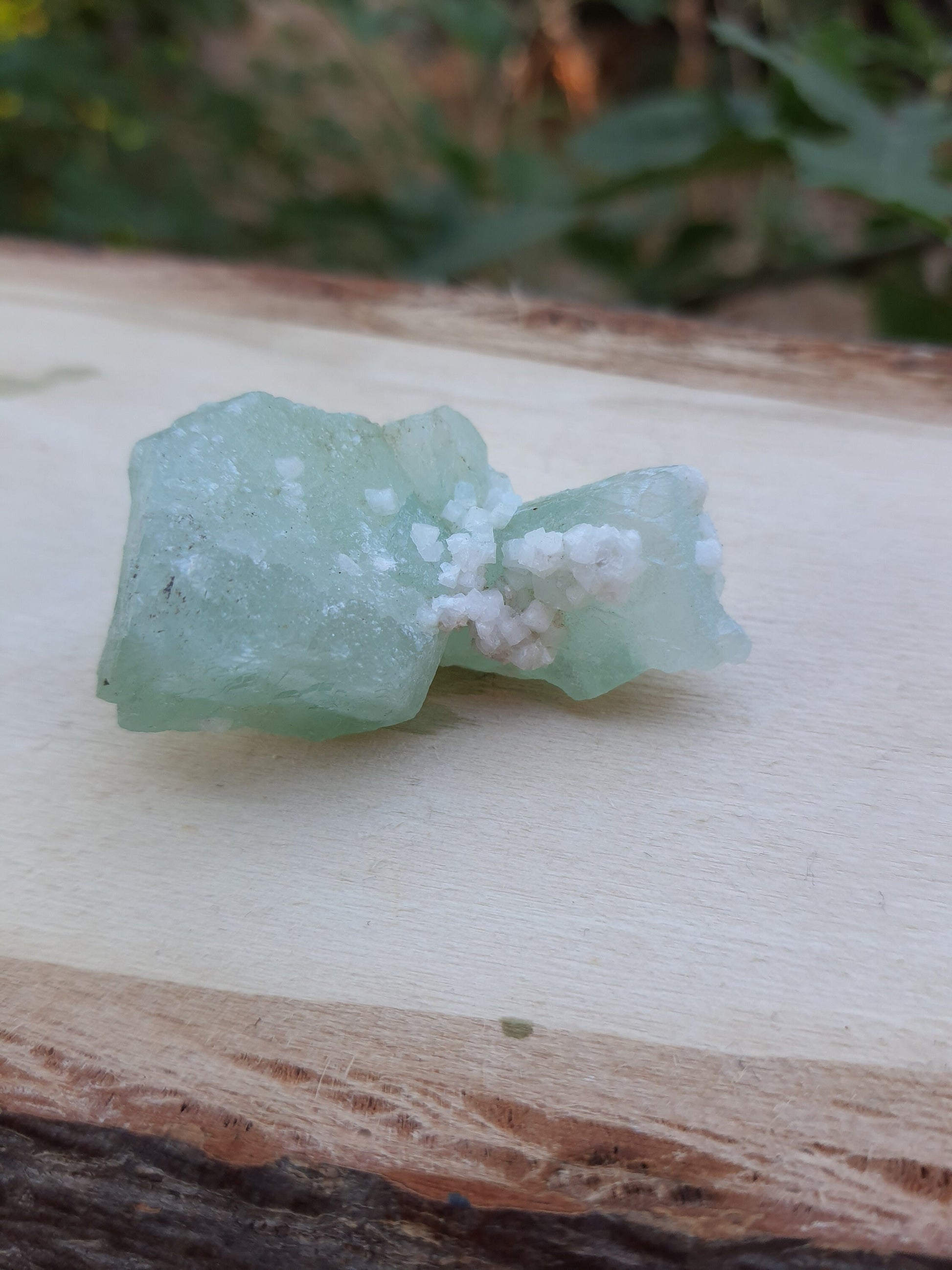 Small Natural Green Stilbite Crystal Cluster, Healing Crystal, Mineral Specimen, Mineral Collection