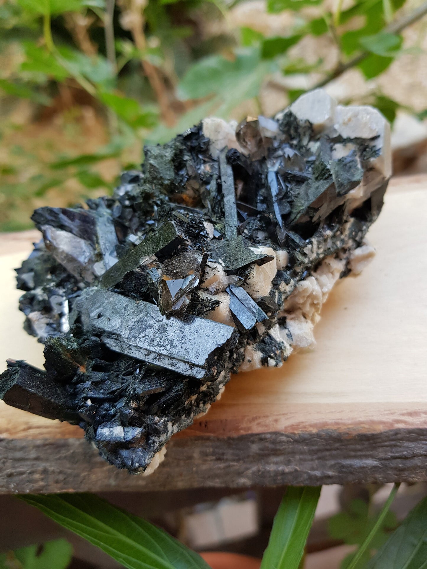 Aegirine With Orthoclase Natural Specimen From Malawi, Raw Aegirine crystal, Aegirine Blade, 408g