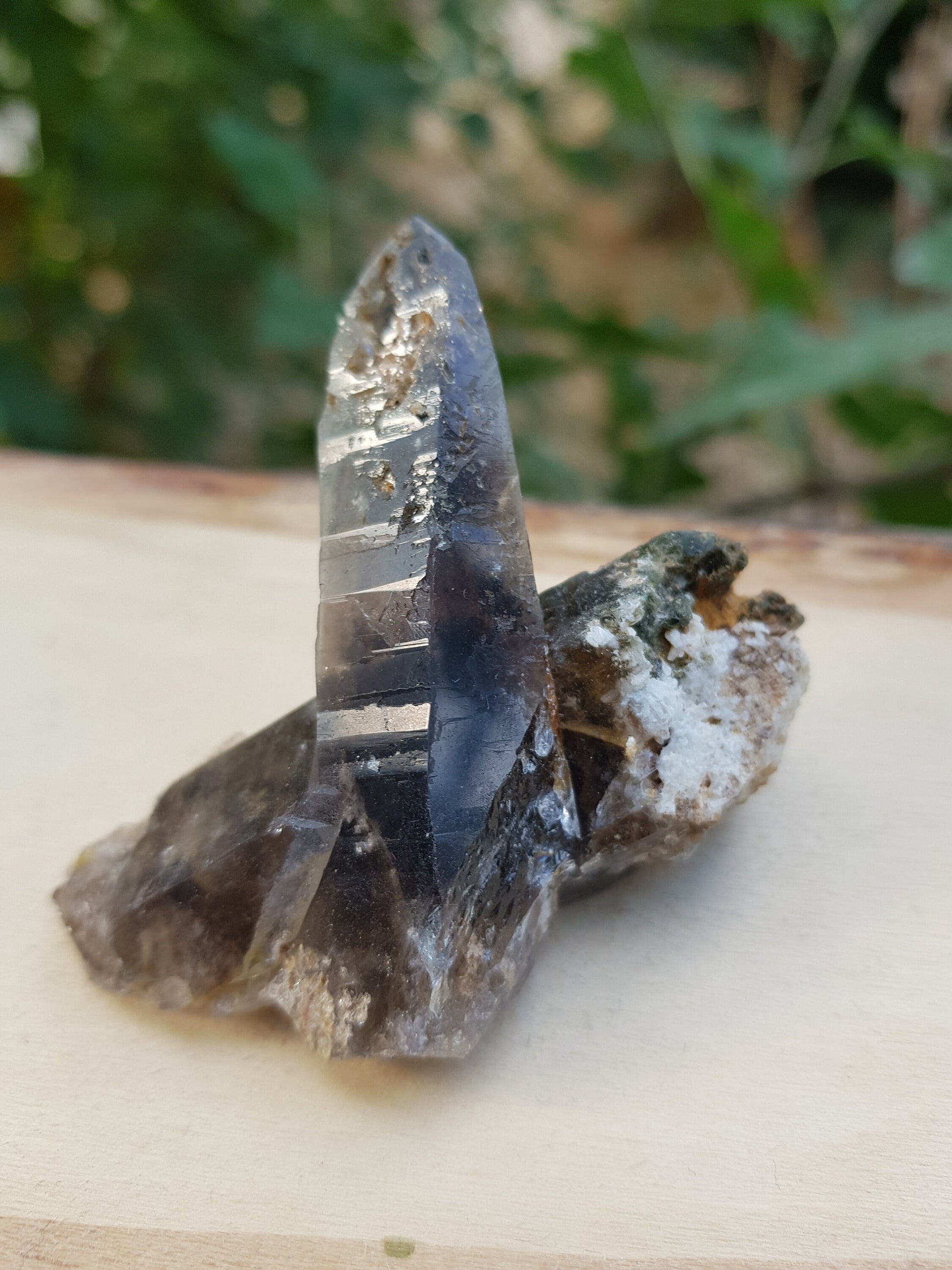 Smoky Quartz Points, Mineral Specimen, Crystal Specimen, Metaphysical Crystals 42g